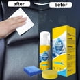 thumbnail image 4 of Multifunctional Foam Cleaner, 150ml Powerful Stain Remover for Leather Seats and Interiors, Professional Coating Agent with Brush, 4 of 7
