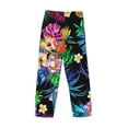 thumbnail image 5 of Xecao Colorful Flowers Men's Straight Lounge Pajama Pants: The Ultimate in Comfortable Sleepwear, 5 of 9