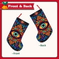 thumbnail image 2 of Goofa Vibrant Psychedelic Eye for Christmas Stockings, 18inch Xmas Hanging Stocking Decorations for Christmas Party Family Decor, 2 of 7