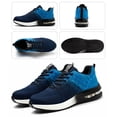 thumbnail image 2 of Zapatos De Trabajo Zapatos de trabajo unisex Zapatillas de deporte transpirables con punta de acero Zapatos de seguridad (46 azul) Ndcxsfigh Para Estrenar, 2 of 6