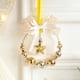 thumbnail image 5 of Árbol de Navidad, decoración de bodas de primavera, campanas, corona, lazo brillante con bola de espejos, 5 of 6