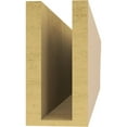 thumbnail image 4 of Ekena Millwork 4"W x 8"H x 36"L Monterey Woodgrain TimberThane Rafter Tail, Primed Tan, 4 of 6