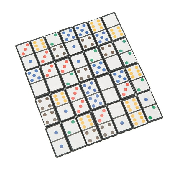 Double Six Dominoes, Portable Dominoes Lightweight 28pcs For Traveling