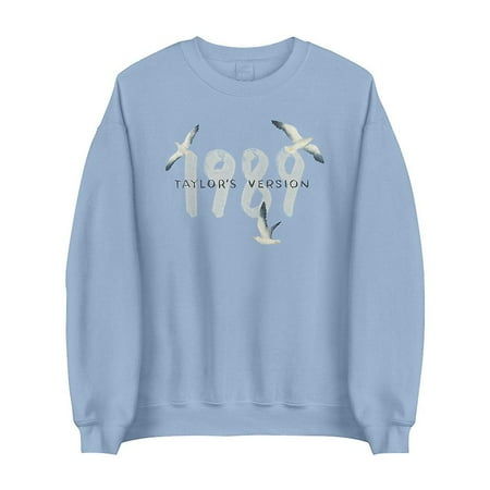 1989 Taylor Swift Sweatshirt Women's 1989 Print Sweatshirt