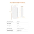 thumbnail image 3 of DS100 Tuya Alarm Accessories Smart Remote Control Wireless Door And Window Alarm Sensor Door Open/Closed Detecors ,Consistent Performance, 3 of 7