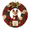 Fabric Poke Wreath-reindeer, variant on 3D Fabric Poke Wreath DIY Kit, Christmas Wreath DIY Kit for Adults, 3D Christmas Fabric Poke Art Craft Kit, Holiday Door Decor (Fabric Poke Wreath-tree)