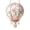 B, variant on LLDYYDS Hot Air Balloon Solar Pendant With Flickering Flame Solar Hot Air Balloon Acrylic Outdoor Hanging For Garden Patio Porch Yard Party One Size