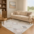 thumbnail image 7 of Addison Rugs Mayfield Premium Machine Washable Transitional Geometric Gray Rectangle Rug, 5' x 7'6", 7 of 7