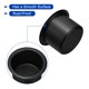 thumbnail image 3 of Uxcell 4 Pcs Soporte para Vaso de Aluminio, 2.48" x 4" Soporte para Lata de Bebida para Mesa de Póker, Negro, 3 of 6