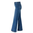 thumbnail image 3 of Jeans George para Niña, Pierna ancha color Azul Medio Talla 8, 3 of 4