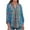Blue, variant on Womens Cute Paisley Print Blouse Casual Long Sleeve V Neck Boho Shirts Dressy Workout Vintage Tops Comfy Tshirts