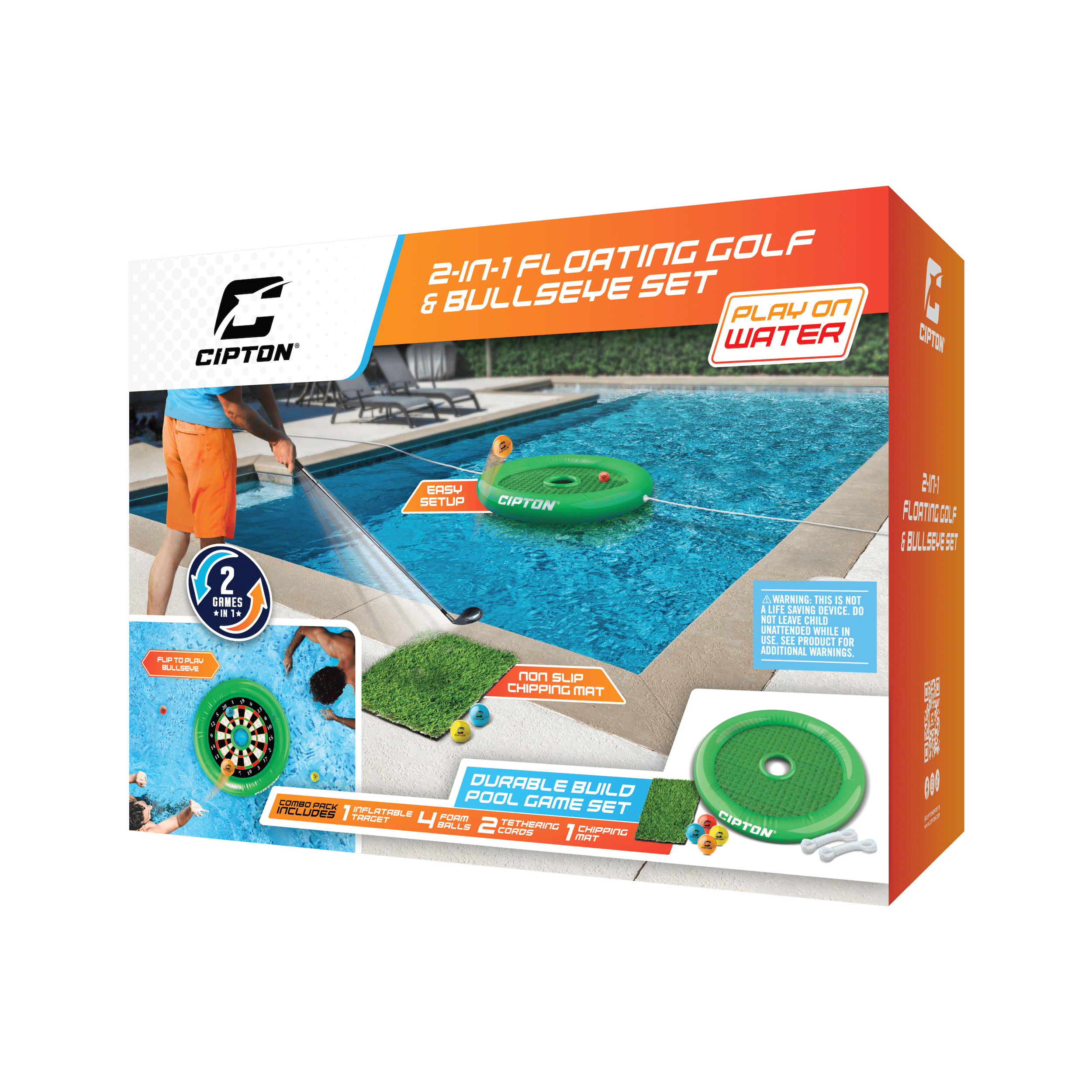 Cipton 2-in-1 Golf and Dart Pool Set