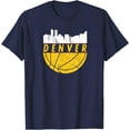 thumbnail image 1 of Denver Basketball Mile High 5280 DENVER T-Shirt - White - S, 1 of 4