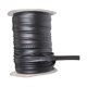 thumbnail image 1 of Guardurnaity Cinta de encuadernación de cinta de polarización de pliegue de cuero de imitación para tuberías de costura de prendas de vestir Accesorios de disfraces Negro 50 yardas, 1 of 1