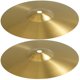 thumbnail image 1 of 2pcs Drum Set Cymbals Jazz Drum Cymbal Brass Crash Cymbal Music Instrument Cymbals, 1 of 3