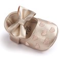 thumbnail image 5 of HBYJLZYG Baby Shoes Anti-Slip Prewalker Leather Princess Shoes, Baby Girl Bowknot Leater Anti-Slip Soft Sole Toddler Shoes, 5 of 9