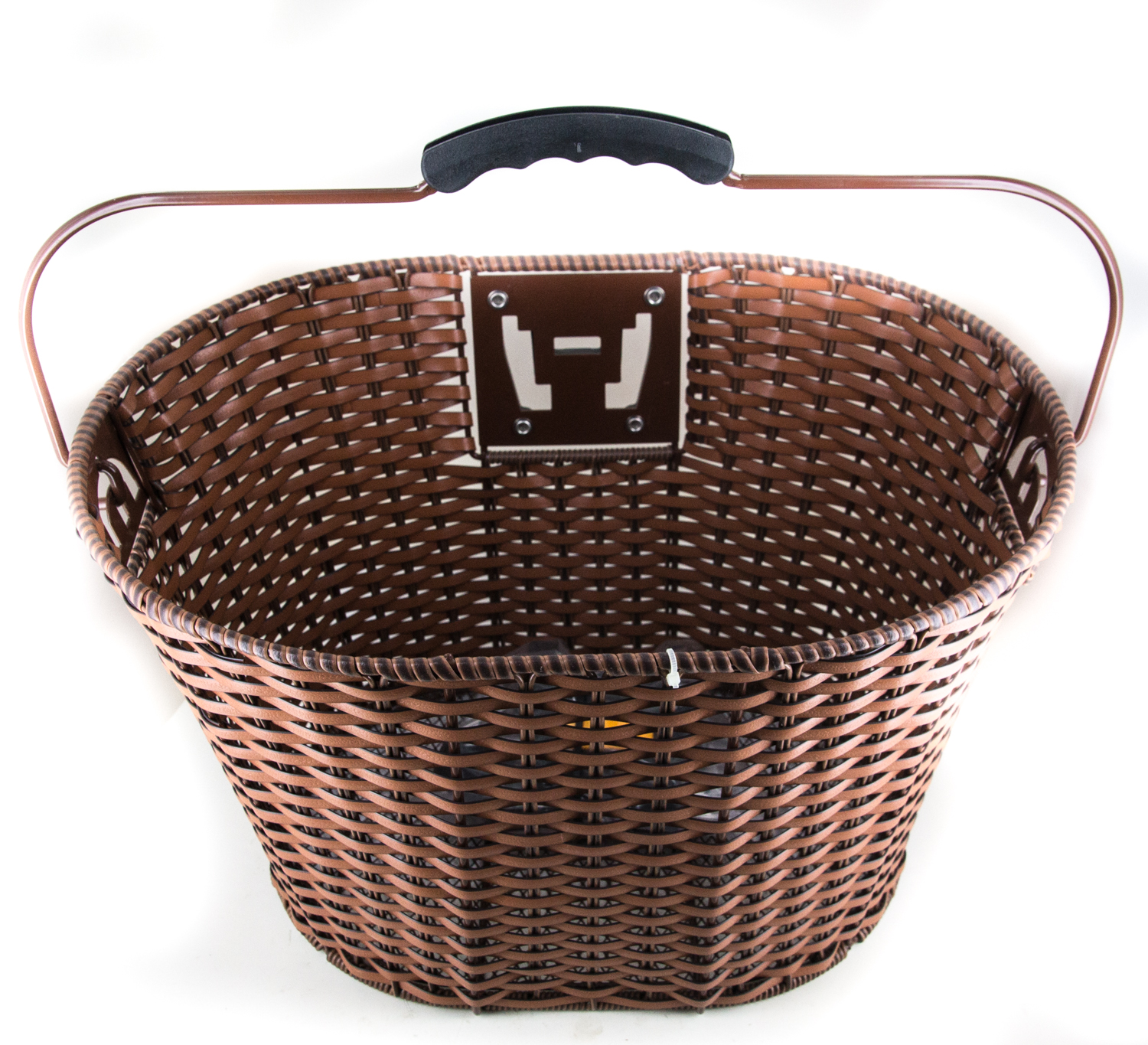 Sunlite Deluxe Quick Release "Wicker" Rattan Basket for Bike Handlebars