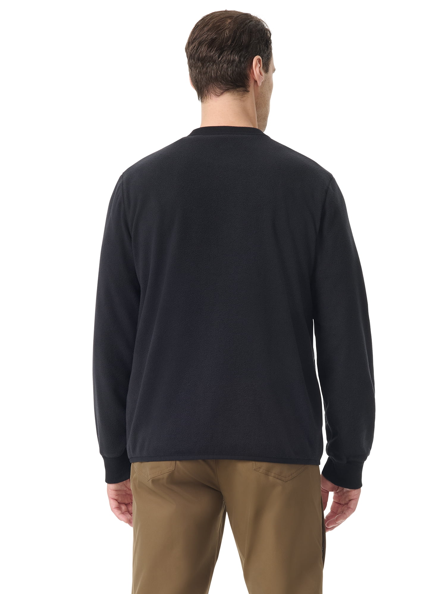 Bass & Co Men's Polar Utility Crew Fleece, Sizes S-3XL