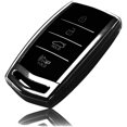 thumbnail image 1 of HUGFEGWE pour Genesis G90 G80 G70 Coque Transparente en TPU Premium Compatible avec Genesis G90/G80/G70 Étui de Protection pour Télécommande (Couleur Fumée) U2536-21254, 1 of 4
