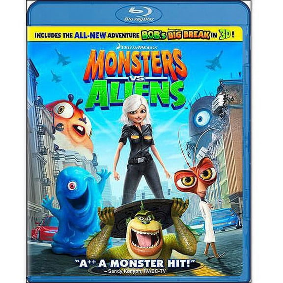 Monsters Vs. Aliens (Blu-ray) (Widescreen)