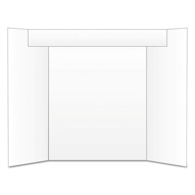Geographics 27367B 24 x 36 in. Too Cool TriFold Poster Board, White