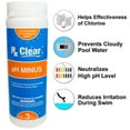 thumbnail image 4 of Rx Clear pH Minus Water Balancer for Swimming Pools, Granular Sodium Bisulfate, 3 lbs, 4 of 6