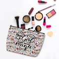 thumbnail image 3 of Set de 4 bolsas de maquillaje ZHAMEN Magic Cartoon Mouse de lino, 3 of 6