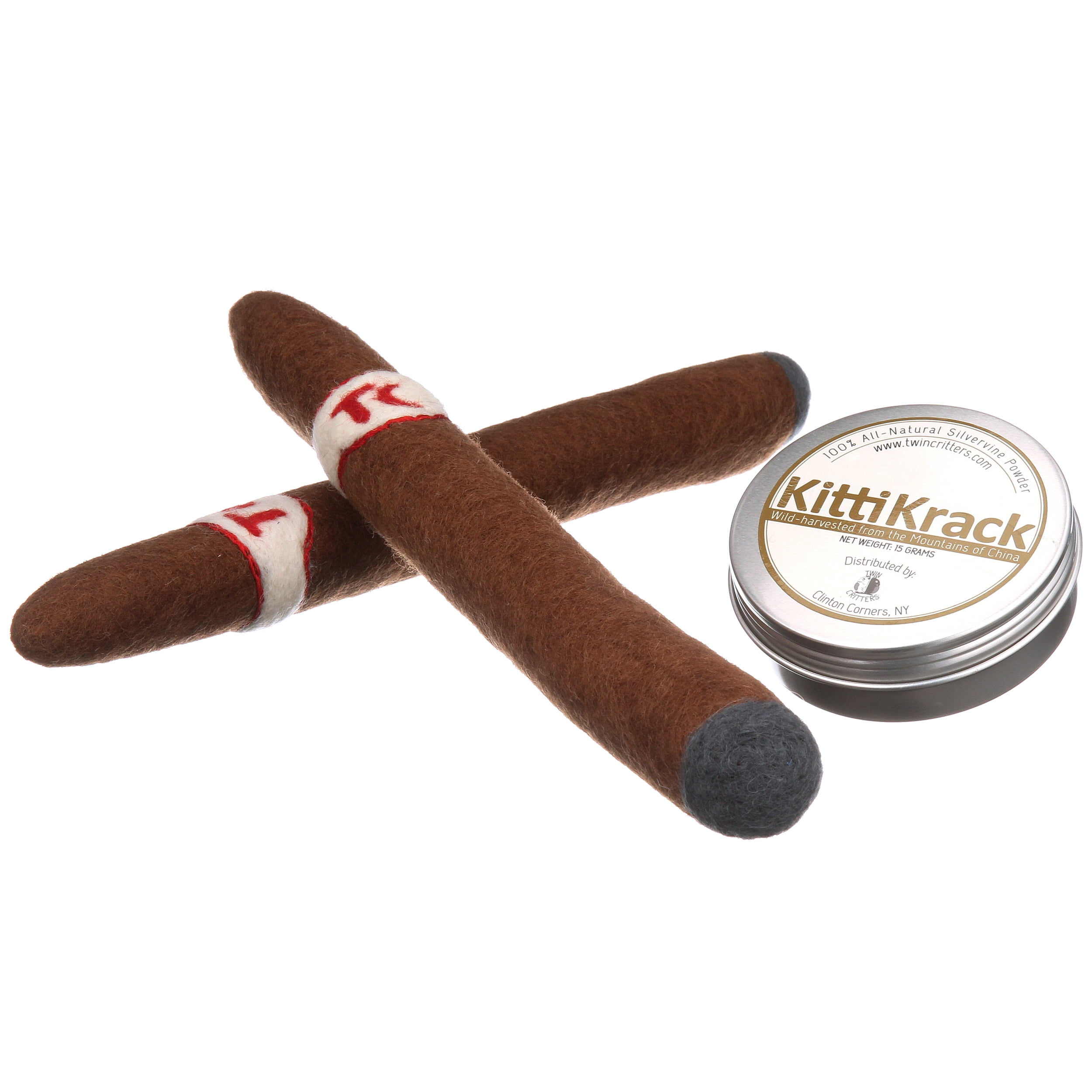 Twin Critters KittiBlunts Silvervine Catnip and Cat Toy