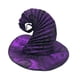 thumbnail image 4 of Sombrero de bruja, sombrero de hechicera, sombrero puntiagudo, suministros, accesorios para fotos, decoración, gorro de bruja Púrpura, 4 of 9