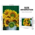 thumbnail image 4 of Naloa Sunflowers in Bucket Custom Puzzles Personalized Puzzle 1000 Pieces from Photo Custom Jigsaw Puzzle for Wedding, Graduation, (29.5×19.7in, Vertical), 4 of 9