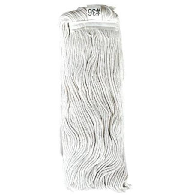 EmscoGroup 6504 No. 36 Cotton Mop Head With Cut-Ends, 31 oz. by EmscoGroup