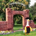thumbnail image 3 of White Graduation Porch Goose Outfit with Pearl Tassel and Keepsake Urn, Black, 3 of 9