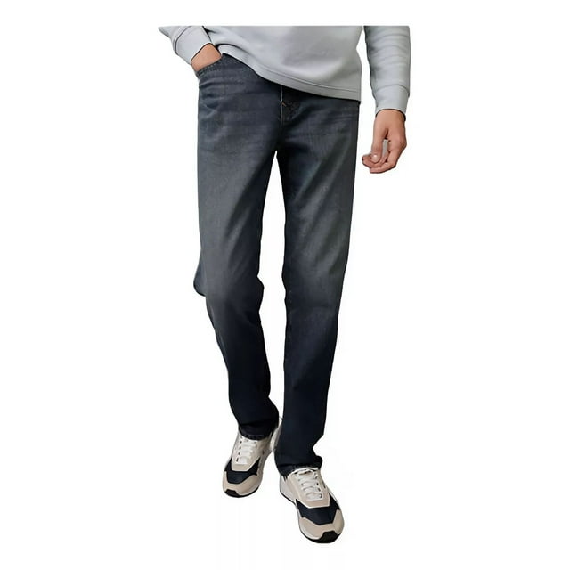 Jeans De Hombre American Eagle Dark Clean Original Staight