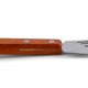 thumbnail image 3 of Espátula giratoria ranurada de acero inoxidable para freír pescado, carne, huevos, panqueques. Diseño de bordes biselados., 3 of 5