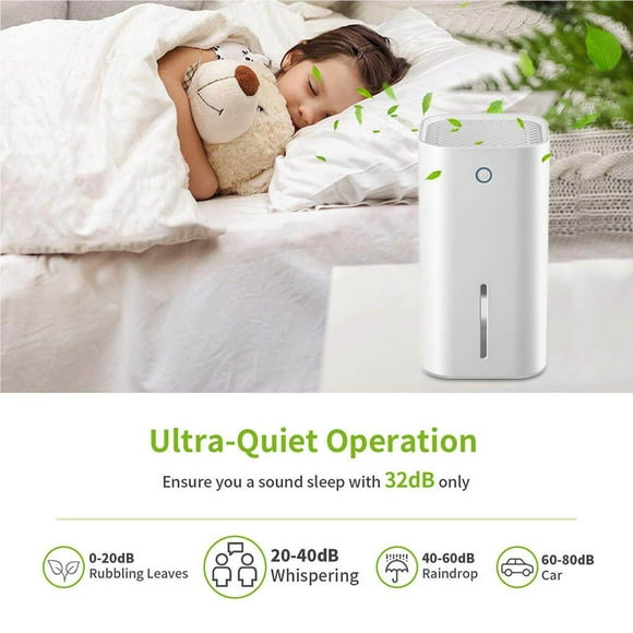 Mini Dehumidifier Portable Small Electric Dehumidifiers for Home Bathroom Bedroom Basement Closet