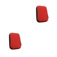 thumbnail image 3 of Monstrate Bolsa de almacenamiento de Cable de datos EVA, organizador de bolsillo de malla de Color sólido de estilo Simple, bolsa organizadora Rojo 2Conjunto, 3 of 6
