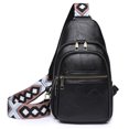 thumbnail image 1 of Bolsa De Hombro Bolso bandolera de PU Bolso de hombro compuesto duradero para el ocio diario (negro) Ehuebsd Para Estrenar, 1 of 6