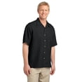 thumbnail image 4 of DISCONTINUED Port Authority ® Patterned Easy Care Camp Shirt. S536, 4 of 5