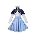 thumbnail image 3 of Disfraz de Anime Sakura Cardcaptor KINOMOTO para mujer, uniforme JK, bata mágica, vestido de fiesta de Halloween, traje de ropa, 3 of 4