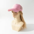 thumbnail image 5 of FADAACAI Baseball Cap Fashion Women Men Sport Gradient Breathable Beach Cap Hip Hop Hat Sun Hat Men's Hats & Caps Baseball Hat Pink One Size Clearance！, 5 of 7