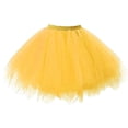 thumbnail image 2 of Bmisegm Halloween Girls Layered Mesh Tutu Ballet Dance Performance Skirt for Carnival Tutu Skirt One Size, 2 of 5