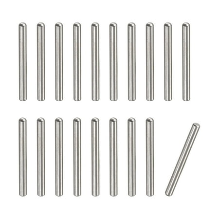

1.5x14mm Dowel Pins 100 Pack Round Head Flat Chamfered End Dowel Pin