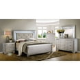 thumbnail image 4 of Furniture of America Alderton Panel Bed, California King, Silver and Gray, 4 of 5