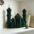 thumbnail image 7 of Jiibva 3Pcs Ramadan Party Decoration 3D Honeycomb Ornaments Eid Mubarak Centerpieces Islamic Table Decoration for Home Office Party Supplies, 7 of 7