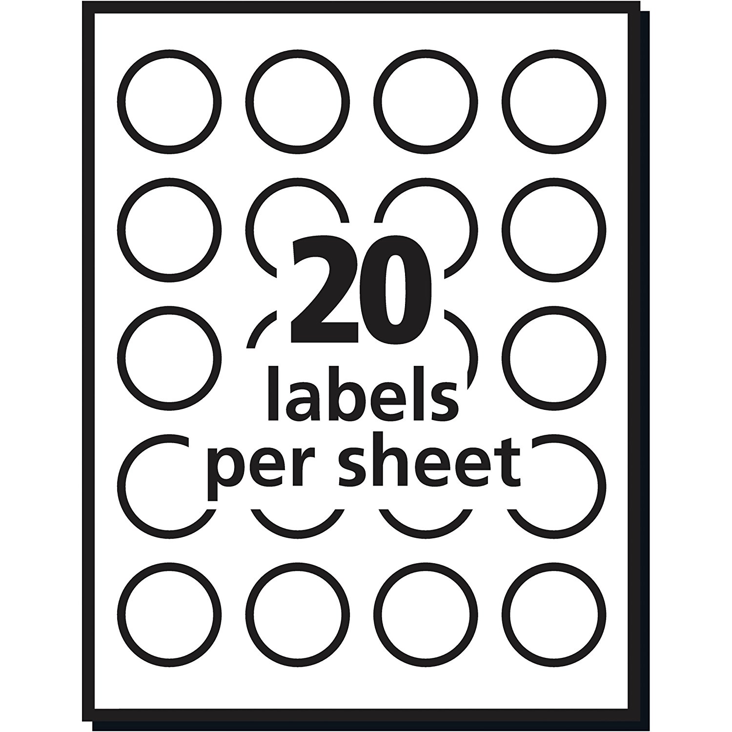 Download High Visibility 1 5 Round Labels Personalize Your Pop Socket Phone Holder 400 Pack 8293 1 5 Round Labels Ideal For Priority Messages Color By Avery Walmart Com Walmart Com