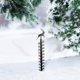 thumbnail image 1 of Hot6sl Liquidación de Ahorros de Verano Material Medicinal 24 Cm Hecho a Mano Metal para Jardín Al Aire Libre, Medidor de Nieve para Decoración de Jardín, 1 of 4