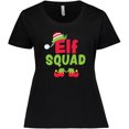 thumbnail image 3 of Inktastic Christmas Elf Squad Women's Plus Size T-Shirt, 3 of 5