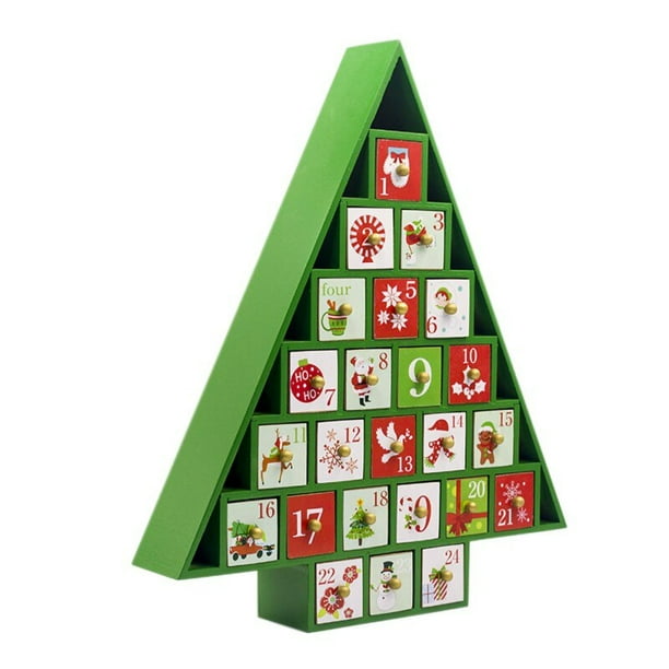 Christmas Countdown Calendar Storage Box Color Cottage House Advent Calendar Christmas Decorations For Home Kalendarz Adwentowy Walmart Com Walmart Com kalendarz house