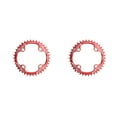 thumbnail image 3 of relayinert Practical Narrow Wide Chainrings CNC Mountain Bike Chainwheel Rustproof Tooth Plate Parts Bike Accessories High Hardness Red 34T 2Set, 3 of 6