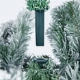 thumbnail image 4 of Easyfashion Green Flocked Spruce Snow Frosted Artificial Holiday Decorative Christmas Tree, with PVC Tips 4.5', 4 of 10